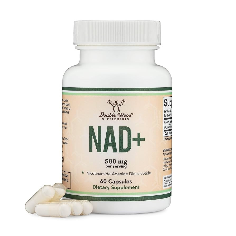 NAD Supplement for Anti Aging and Cell Regeneration (500mg of 95% Pure NAD+ Per Serving, 30 Day S... | Amazon (US)