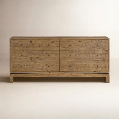 Henn 6 Drawer Dresser-Sierra Rustic Natural | Wayfair North America