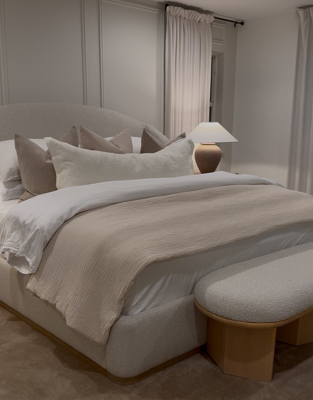 Sleeping in a ☁️ the perfect primary bedroom🛌

#LTKHome