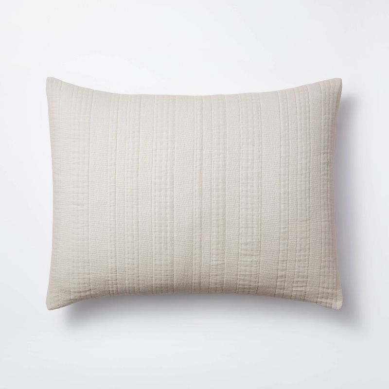 Stripe Matelasse Coverlet Sham - Threshold™ designed with Studio McGee | Target