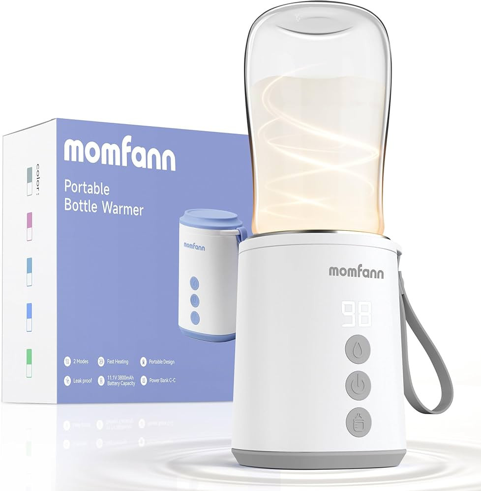 Portable Bottle Warmer, Travel Baby Bottle Warmer for Breastmilk On The Go, Leak-Proof, 2 Modes F... | Amazon (US)