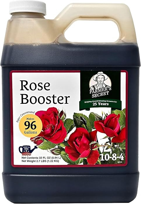 Farmer's Secret Rose Booster Fertilizer (32oz) - Super Concentrated - Formulated for All Types of... | Amazon (US)