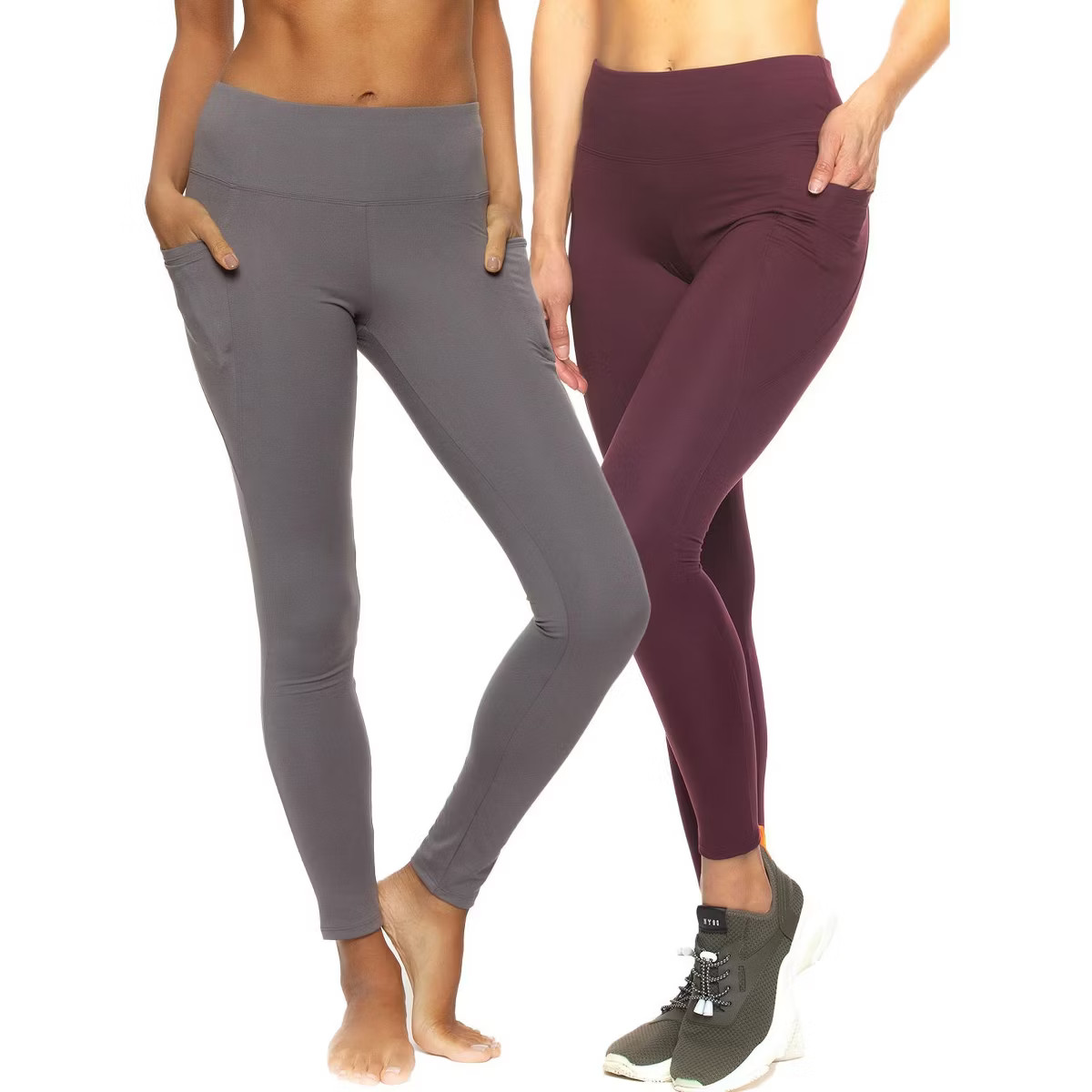 Felina Women's Athletic Pocket Legging 2-Pack | Target