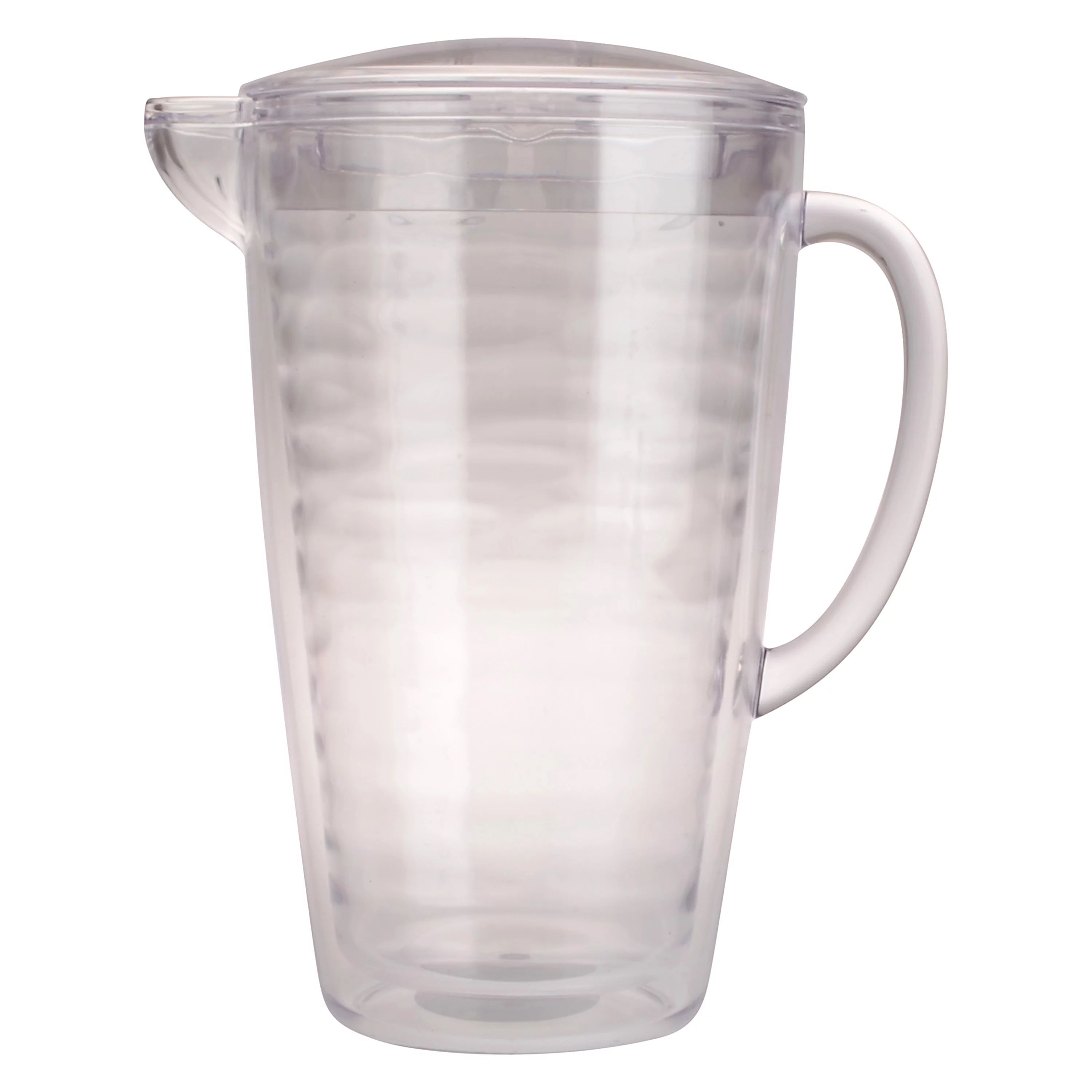 Mainstays 2.5 Quart Double Wall Clear Pitcher | Walmart (US)
