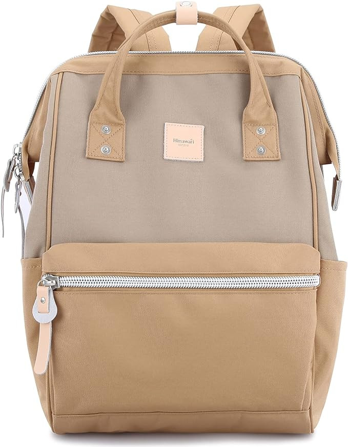 himawari Laptop Backpack Travel Backpack With USB Charging Port Large Diaper Bag Doctor Bag Schoo... | Amazon (US)