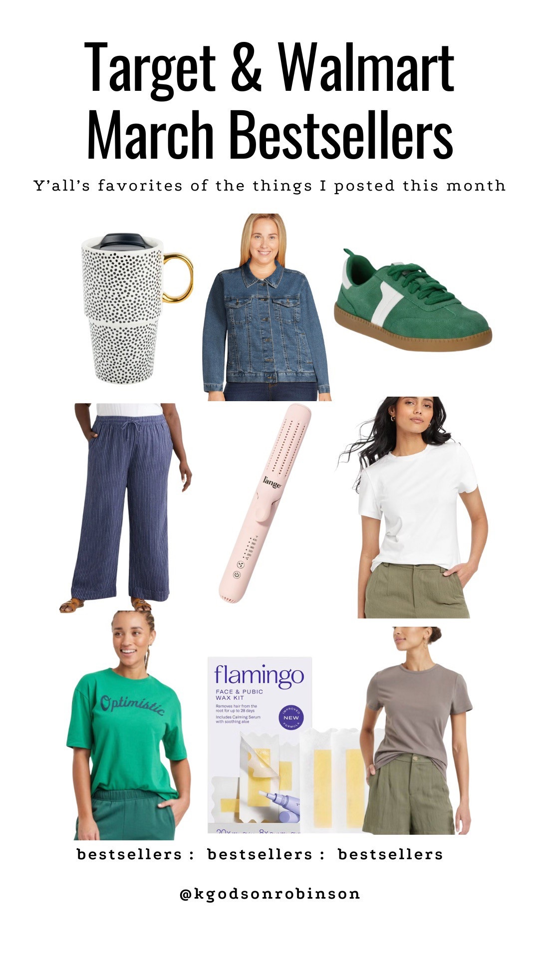 Here are my bestsellers for March! Yall know how to pick some cuties! 🩷

#LTKMidsize #LTKFindsUnder50 #LTKOver40