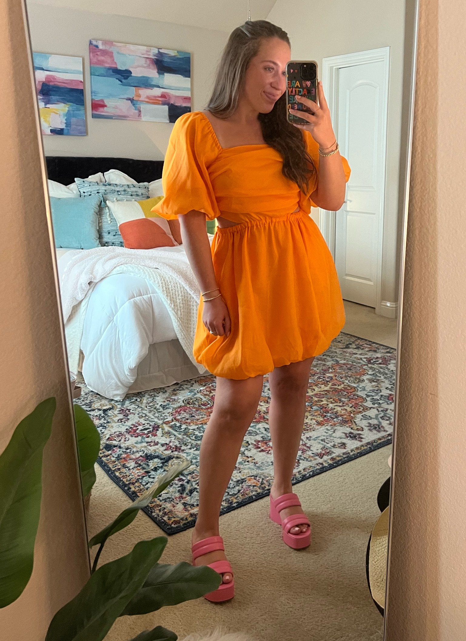 Easter Fit 🐣🧡🕊️ 

Target has been 🤌🏼 lately — so many fun dresses + summer items for your closet! Shoes are Nordstrom and come in more colors! 