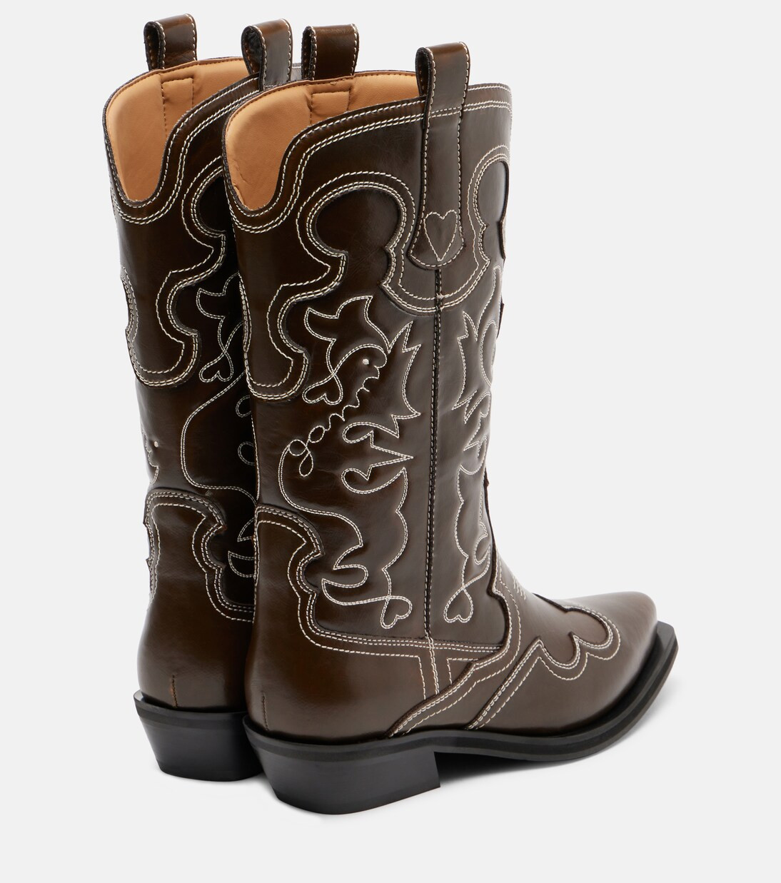 Mid Shaft embroidered cowboy boots | Mytheresa (US/CA)