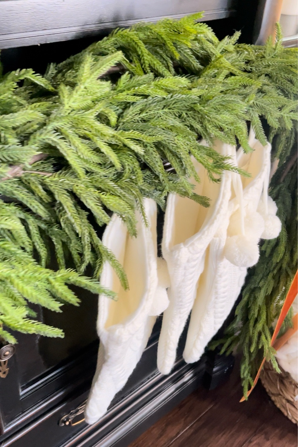 Norfolk Pine Natural Touch Garland 

#LTKHolidaySale #LTKHoliday #LTKSeasonal