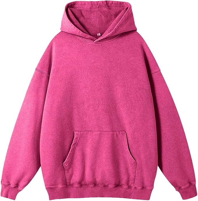 Men's Cotton Washed Vintage Hoodies Hipster Casual Hooded Sweatshirt Long Sleeve Pullover Sweater... | Amazon (US)