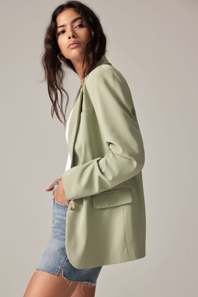 Lorelei Two Button Blazer$89.95 | Dynamite Clothing