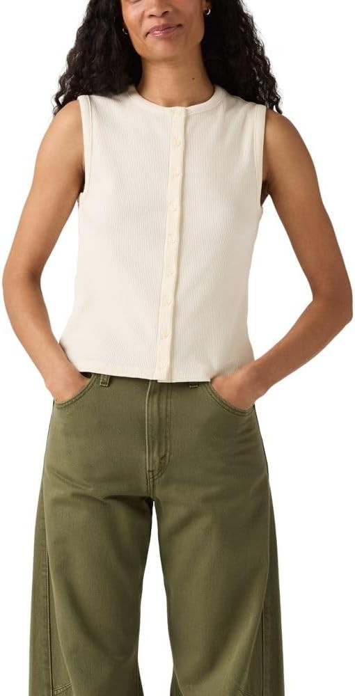 Levi's Womens Rory Sleeveless Button Up | Amazon (US)