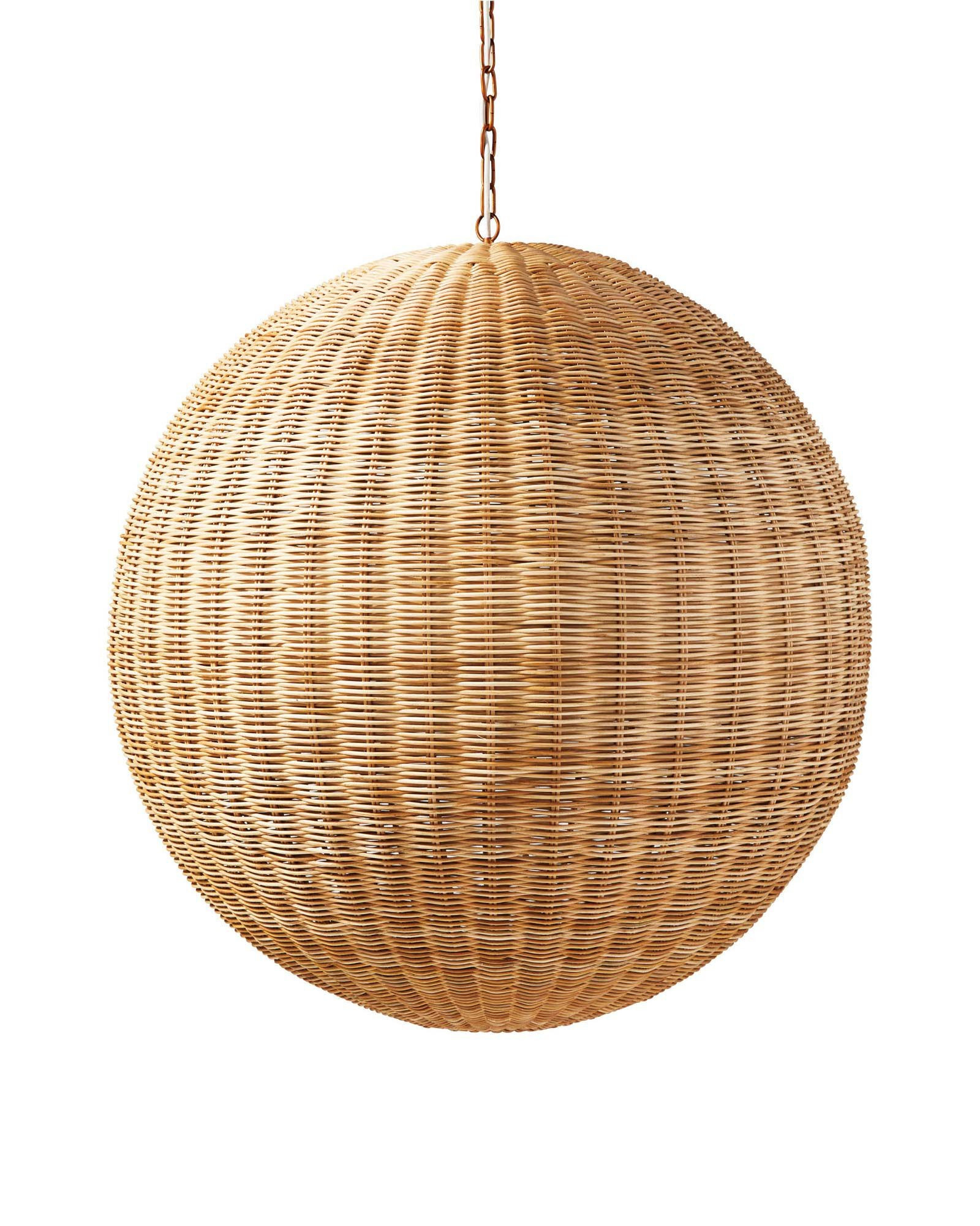 Santa Barbara Round Pendant | Serena and Lily