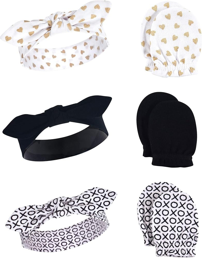 Unisex Cotton Headband and Scratch Mitten Set | Amazon (US)