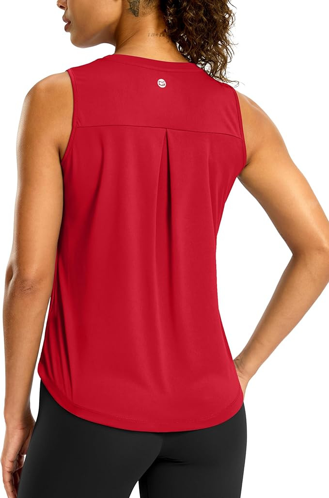 G Gradual Workout Tank Top for Women Sleeveless Athletic Yoga Tops High Neck Quick Dry Running Te... | Amazon (US)