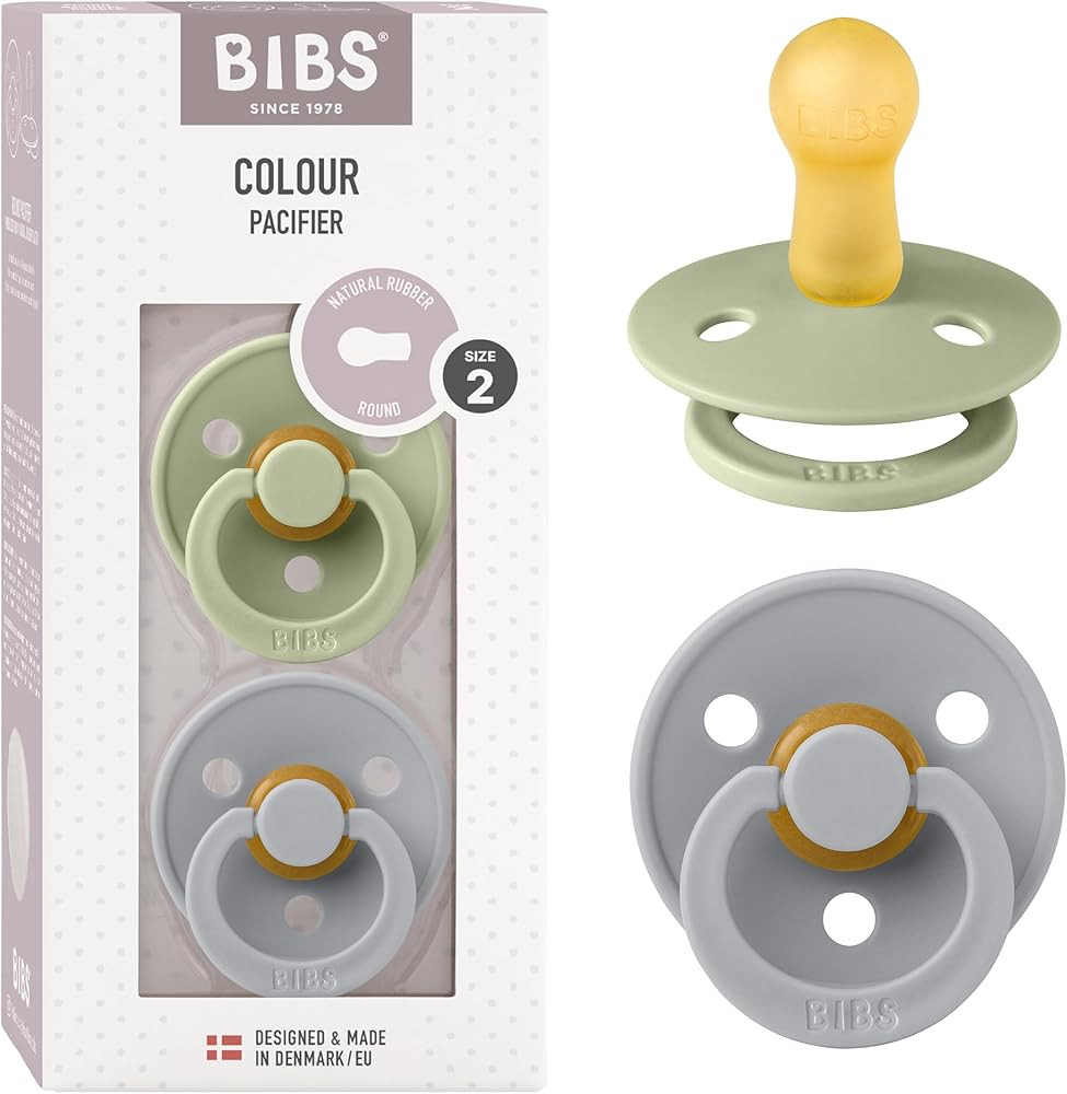 BIBS Baby Pacifiers | BPA-Free Natural Rubber Pacifier | Made in Denmark | Amazon (CA)