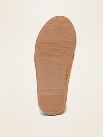 Perforated Faux-Suede Oxford Shoes for Toddler Girls | Old Navy (US)