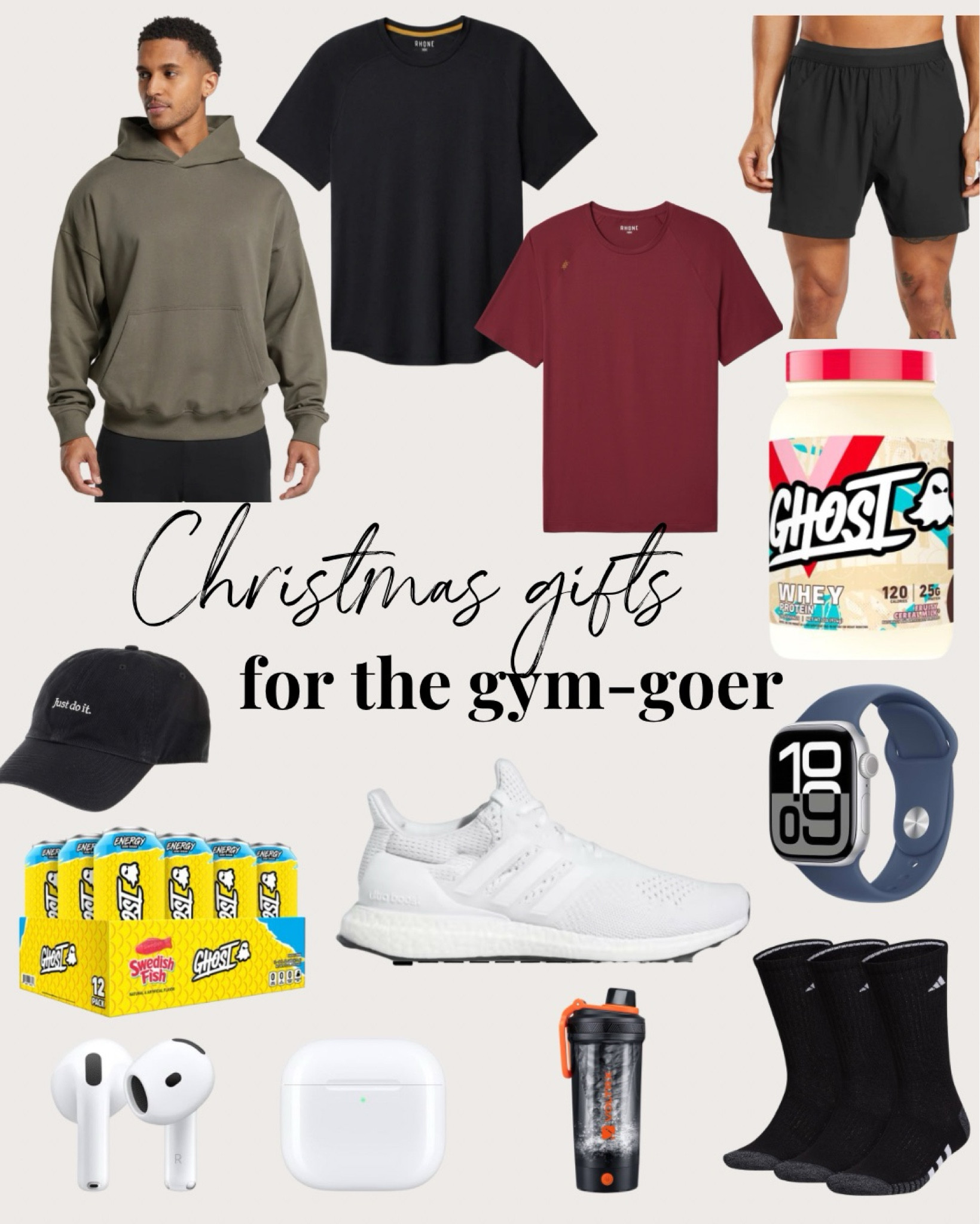 Gift ideas for the gym-goer!
.
.
#gymgifts #giftsforhim #giftsformen #giftideas #giftguide 

#LTKHoliday #LTKGiftGuide #LTKMens