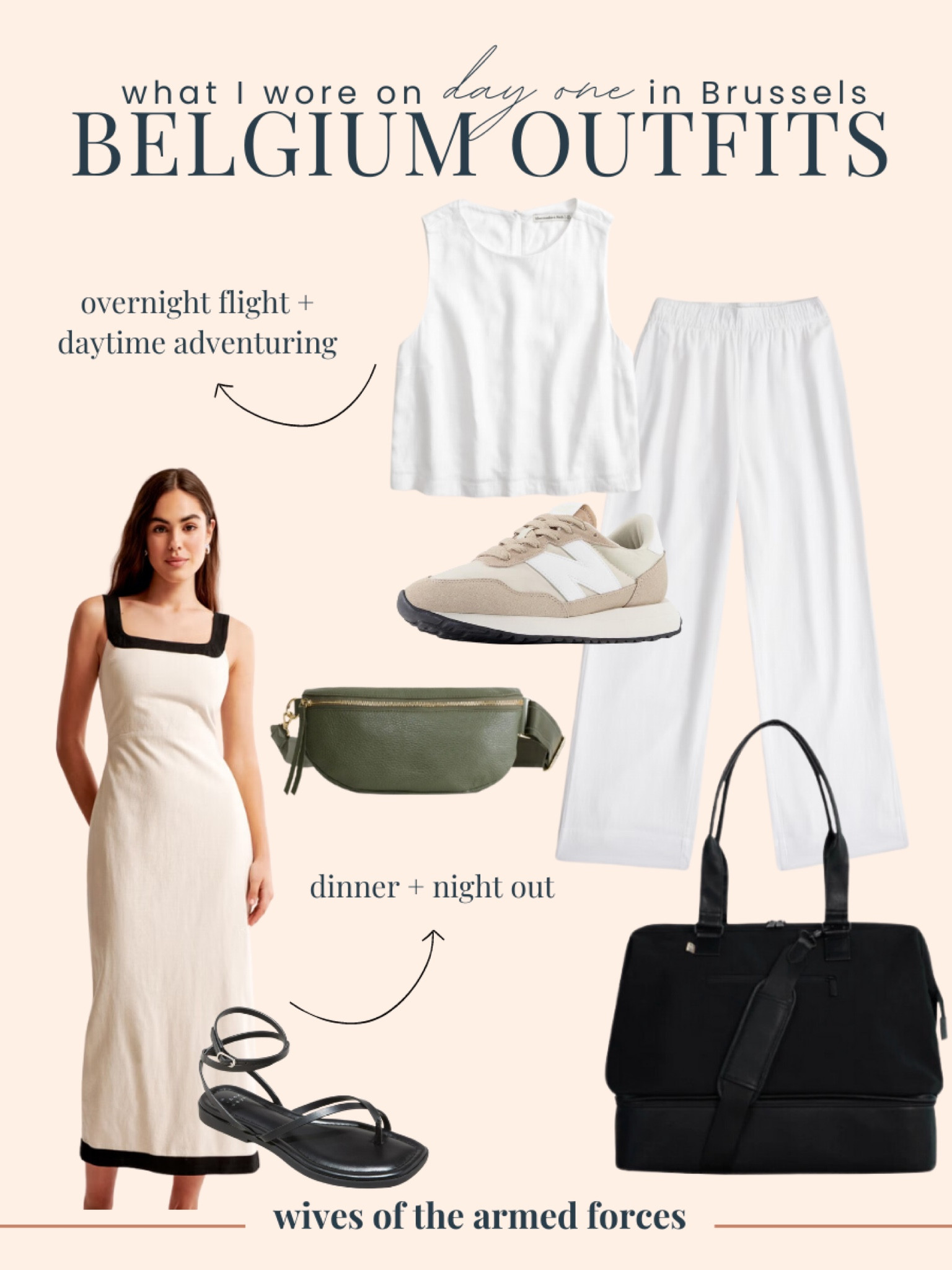 My first set of outfits for our trip to Brussels, Belgium!

I took a red eye flight in the most comfortable linen set + did a little bit of daytime adventuring in that before grabbing a quick nap and swapping out for a linen dress to do dinner, drinks + late (laaaaate) night karaoke 🤪

#LTKTravel