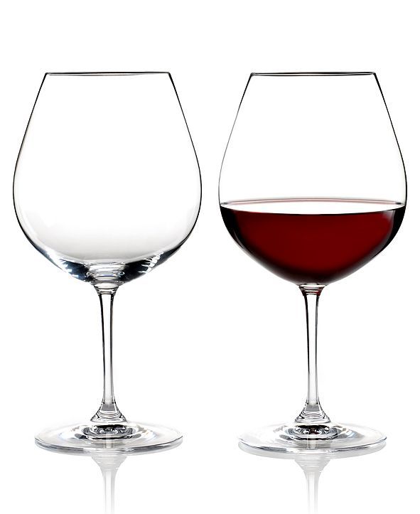 Wine Glasses, Set of 2 Vinum Pinot Noir | Macys (US)