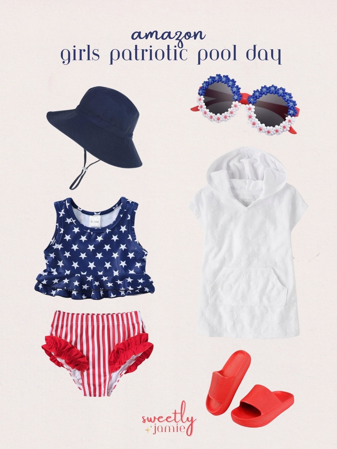 Girl patriotic pool day outfit inspiration ❤️🤍💙 #memorialday #kidsfashion #girlsfashion #girlsoutfit #patriotic

#LTKKids #LTKSeasonal