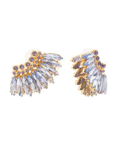 Crystal Mini Madeline Earrings | TJ Maxx