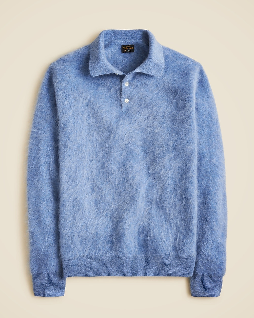 Brushed cashmere sweater-polo | J. Crew US