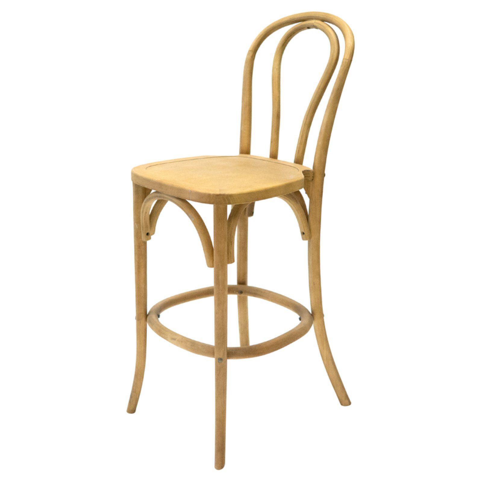 Commercial Seating Products Bentwood Stackable 29 in. Tinted Raw Bar Stool - Walmart.com | Walmart (US)