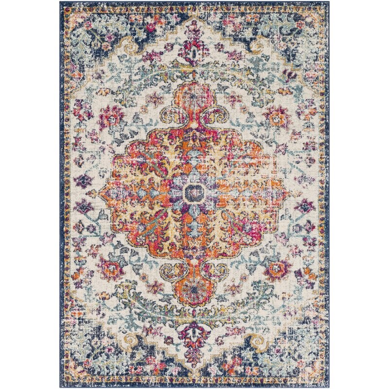 Hillsby Oriental Multicolor Area Rug | Wayfair North America