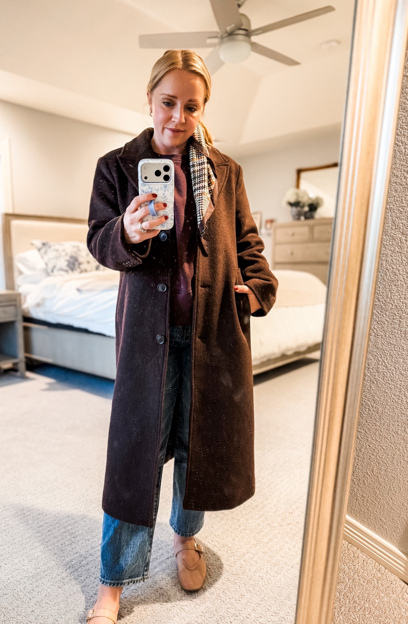 I’ve been living in this petite topcoat and added these mesh flats and sweatshirt underneath. Size small petite coat fits tts, shoes, and sweater shirt also fit tts. Similar jeans and hair scarf.

Petite outfit, top coat, mom outfit, winter outfit 

#LTKSaleAlert #LTKFindsUnder100 #LTKPetite