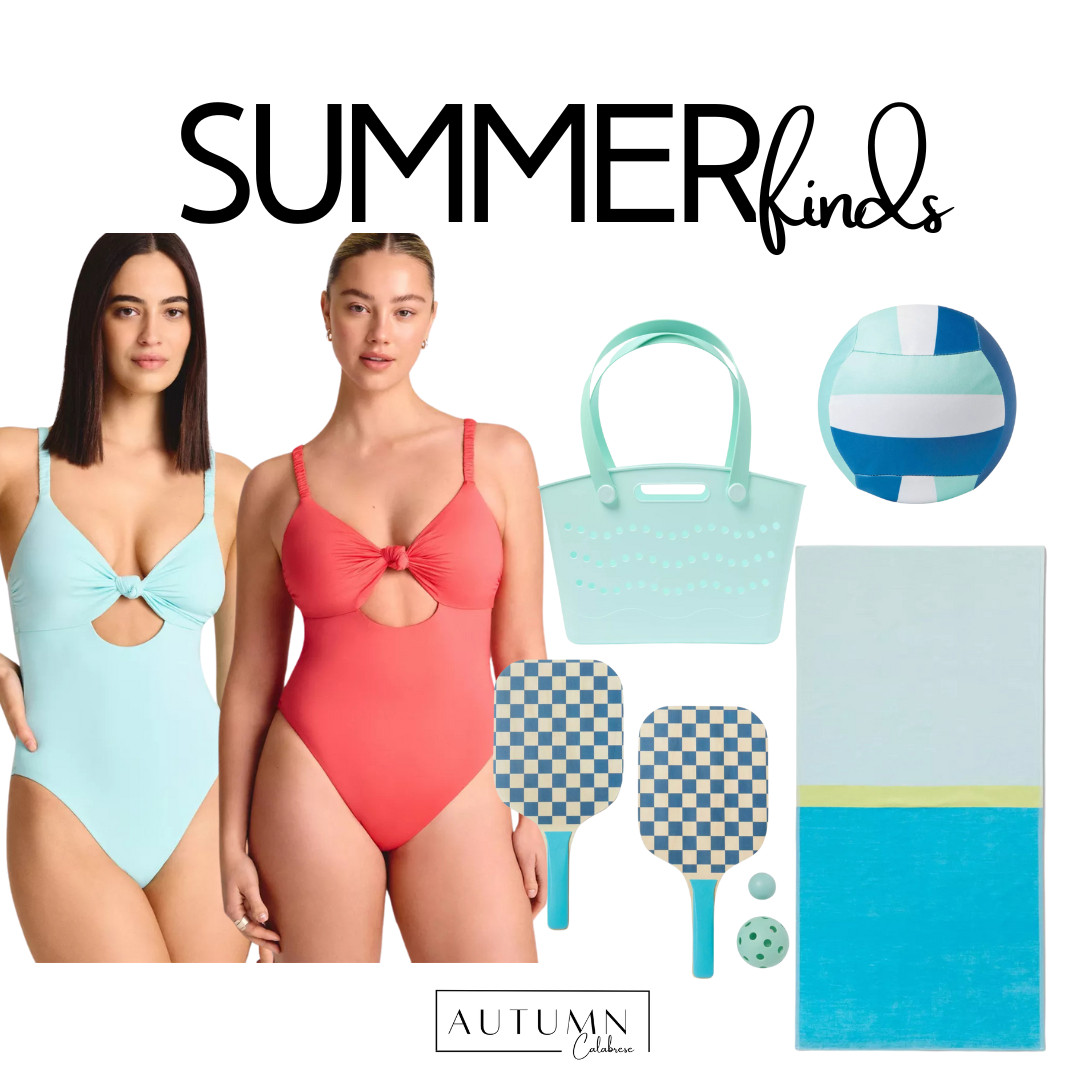  

 Super cute summer finds. I have the red bathing suit and love it!! 

#LTKSwim #LTKOver40 #LTKSeasonal