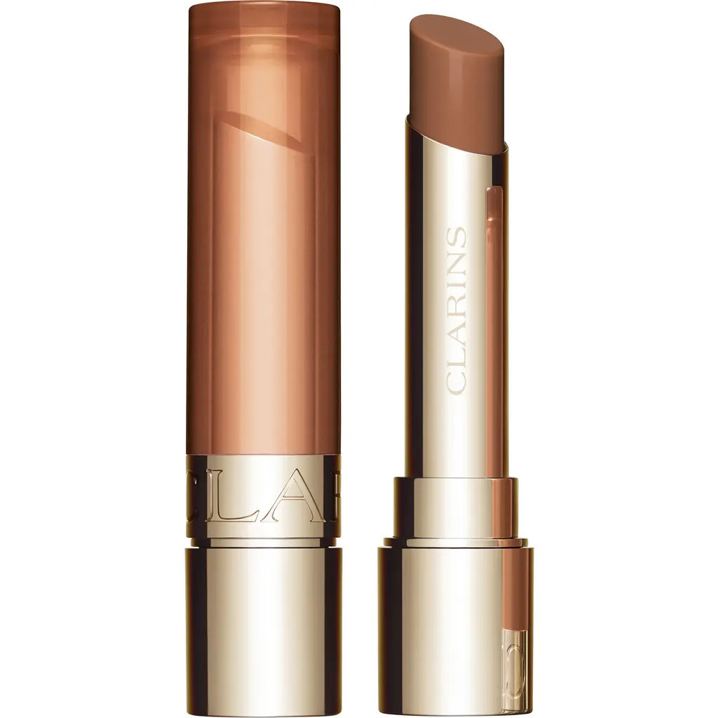 Clarins Hydrating Peptide & Plumping Lip Oil Balm in Almond at Nordstrom | Nordstrom