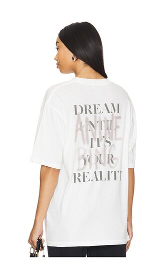 Cason Graffiti Tee in Ivory | Revolve Clothing (Global)
