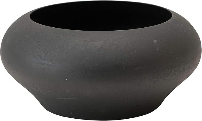 Bloomingville Mango Wood, Black Bowl | Amazon (US)