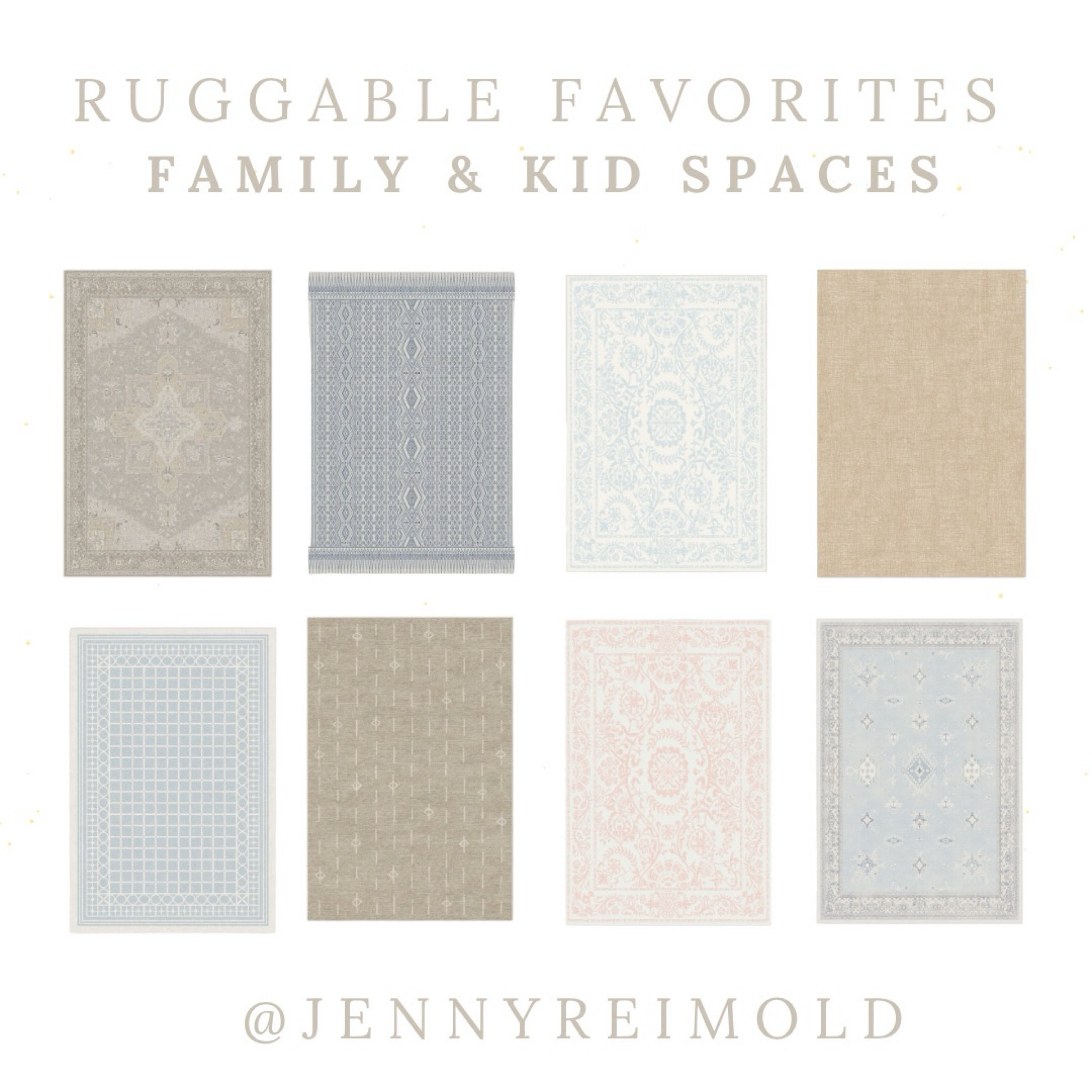 After a several year break, I decided to try Ruggable again after seeing a rug I liked in a Facebook ad. In an unsponsored review, I was surprisingly impressed with the new prints and quality. 

The rug you may have seen in my Reel is the Maral Heriz Crème Rug and the one I'm testing in my kitchen is the Verena Soft Blue. 

#ruggable

#LTKhome