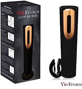 Amazon.com: Vin Fresco Electric Wine Opener & Foil Cutter - Automatic Wine Bottle Opener - Electr... | Amazon (US)