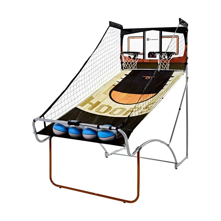 MD Sports EZ-Fold 2-Player 80.5 inch Arcade Basketball Game with Authentic PC Backboard, Multi-Co... | Walmart (US)