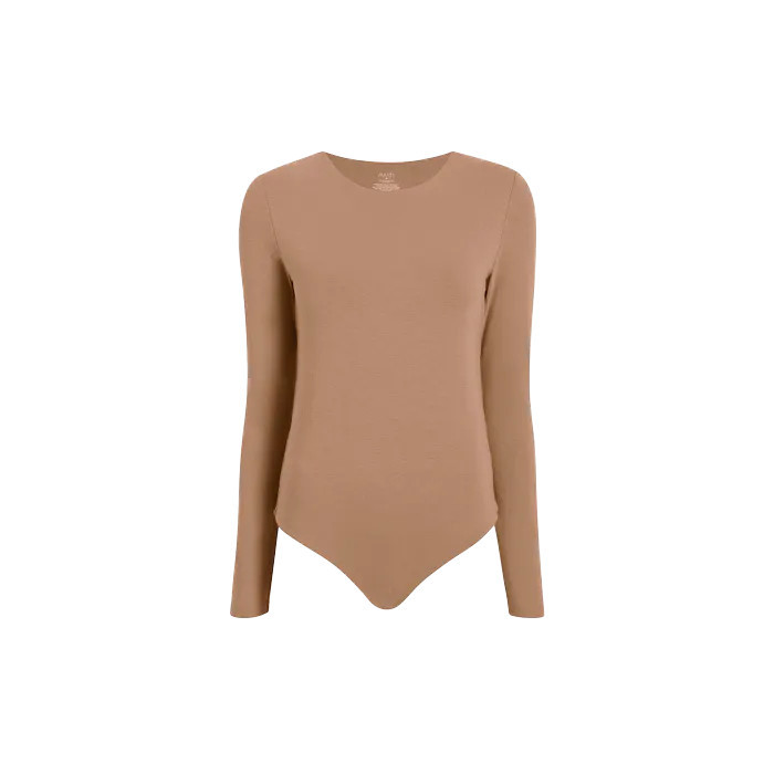 Cotton Crewneck Bodysuit | nuuds