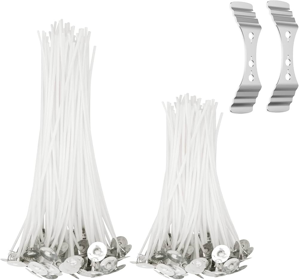 Kerzendocht 100 Stück, Dochte Für Kerzen(10 und 15cm), 2 Verschiedenen Größen Kerzendochte F... | Amazon (DE)