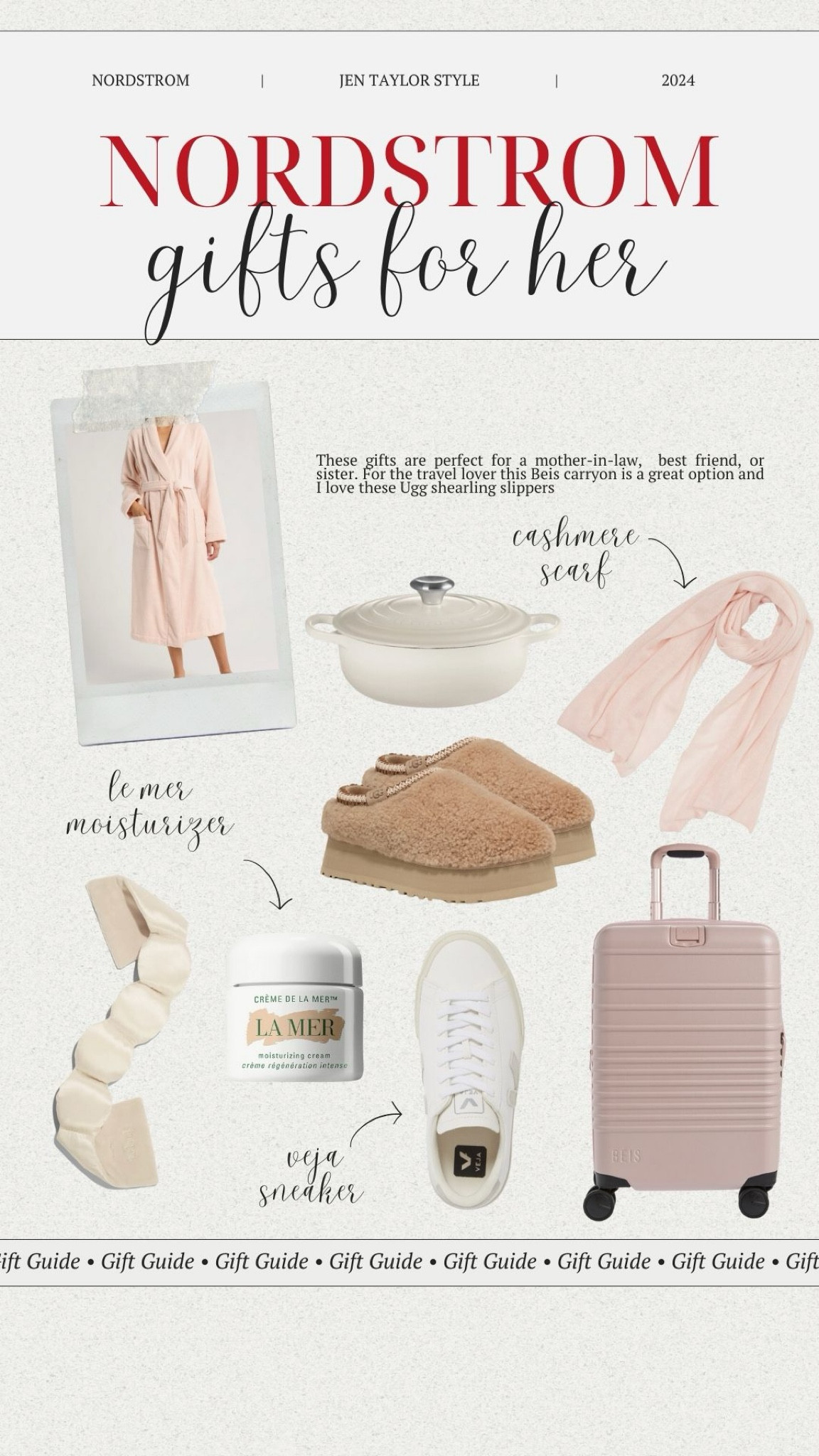 Nordstrom gifts for her. These shearling Ugg slippers and cozy robe and perfect for any woman in your shopping list. 

#LTKHoliday #LTKGiftGuide #LTKSeasonal