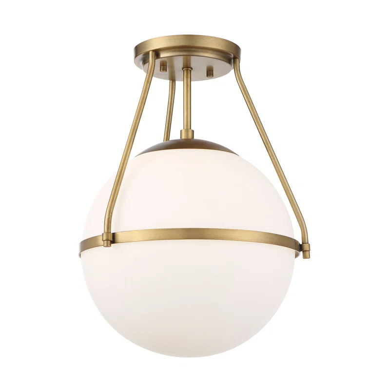 Amirah 1 -Light 13" Semi Flush Mount | Wayfair Professional
