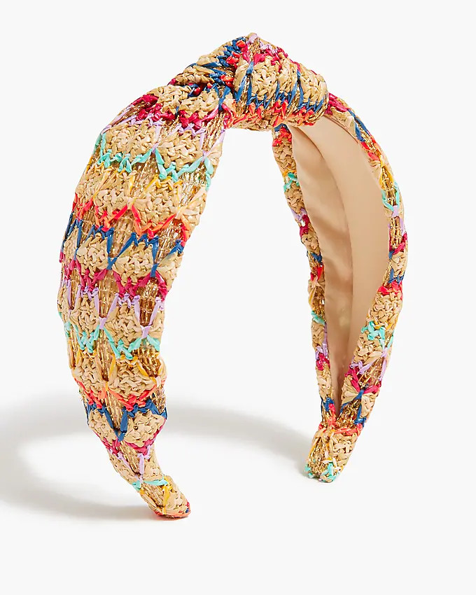 Multicolor knot headband | J.Crew Factory