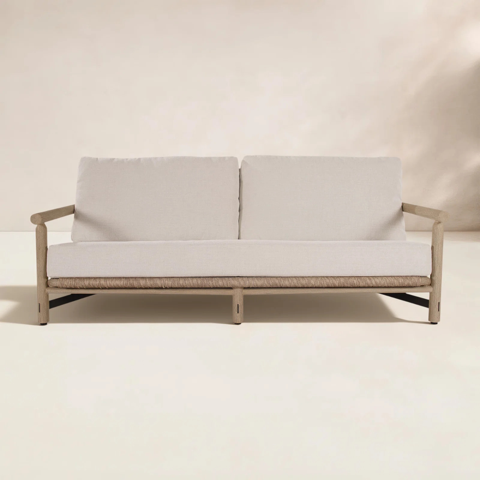 Inessa 83" Teak Sofa, Furniture Cover Included | Joss & Main
