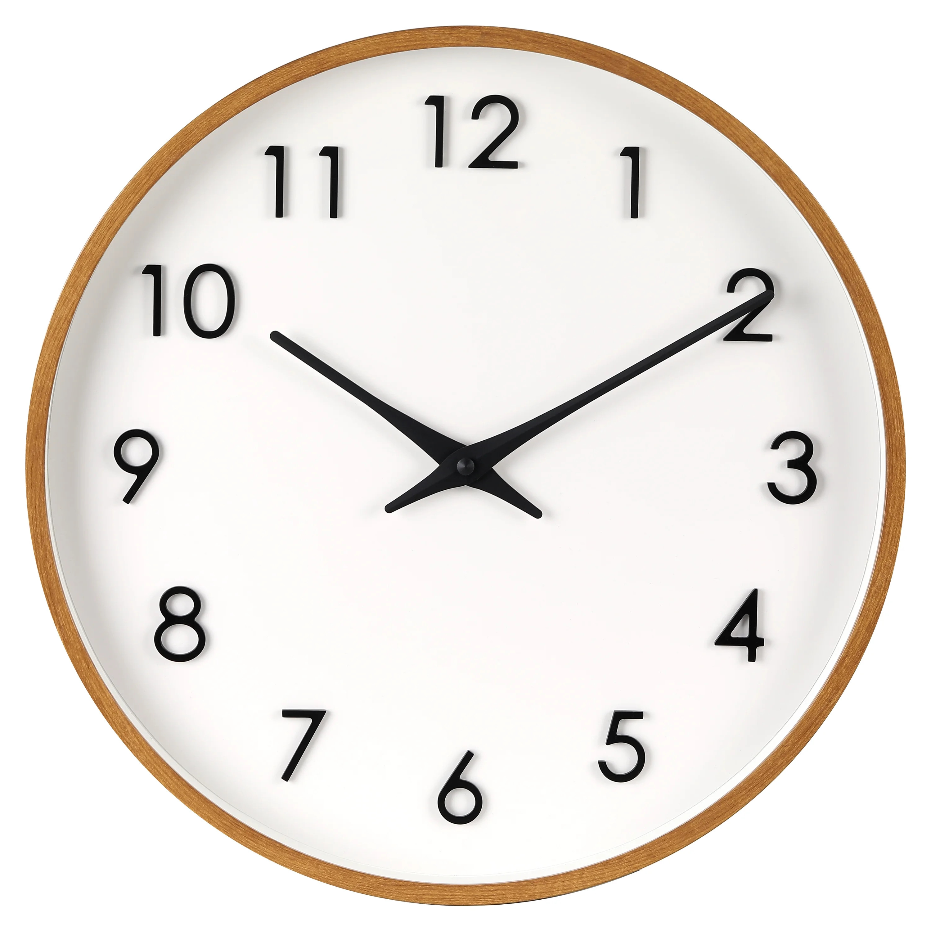 Better Homes & Gardens 20" Quartz Modern Indoor Wall Clock, Easy Installation | Walmart (US)