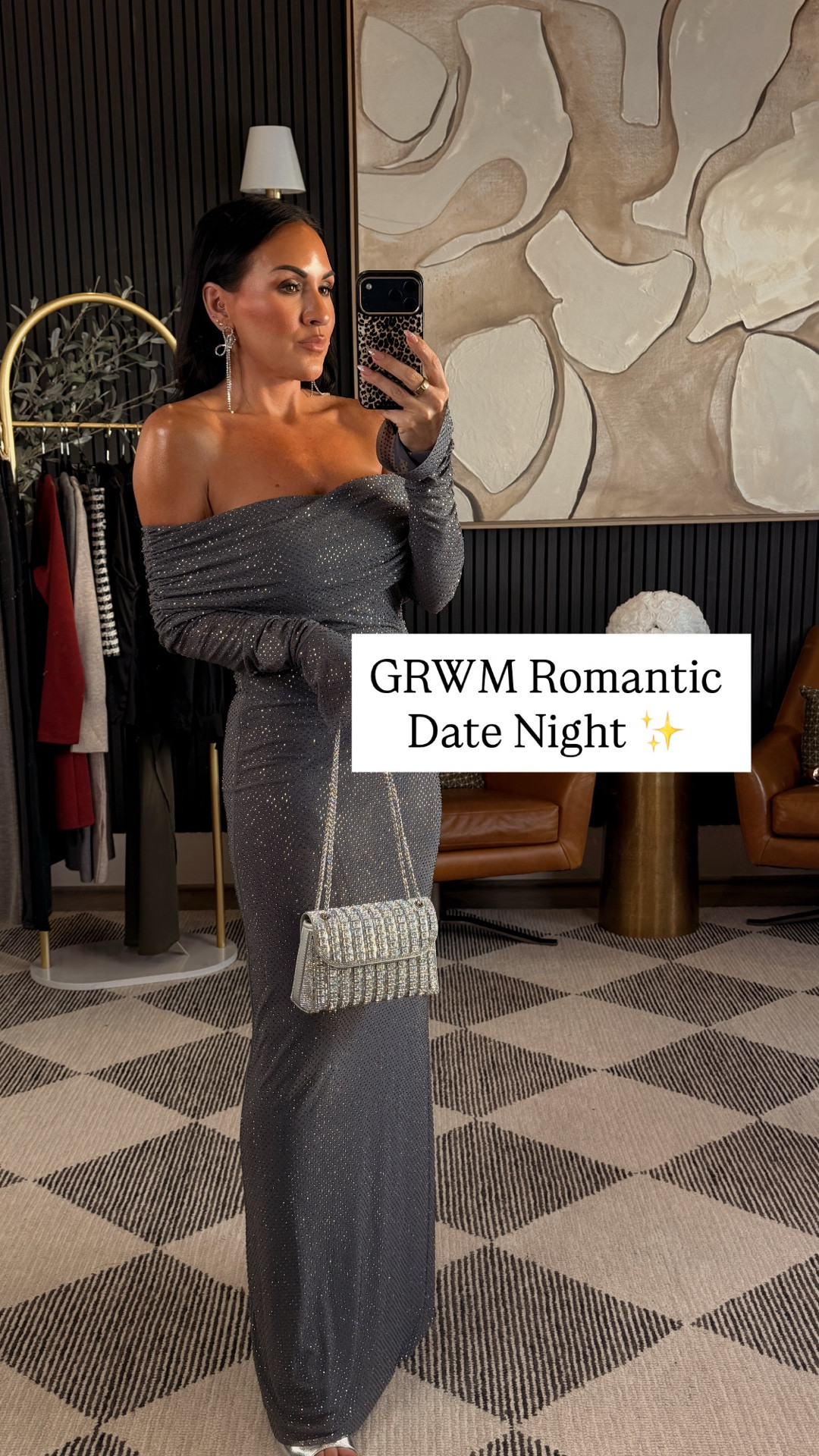 A little shimmer, a little romance, and a whole lot of feeling pretty ✨
Date night dinners are my favorite excuse to get dressed up and feel feminine.
Simple. Elegant. And very much him taking me out energy 🤍

5’2” • 130 lbs • 25” waist • 34DD • wearing XS

#DateNightLook #PetiteFashion #Over40Style #WomensFashion #EveningStyle

#LTKHoliday #LTKgrwm #LTKPetite