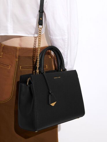 Mirabelle Structured Handbag | Charles & Keith US