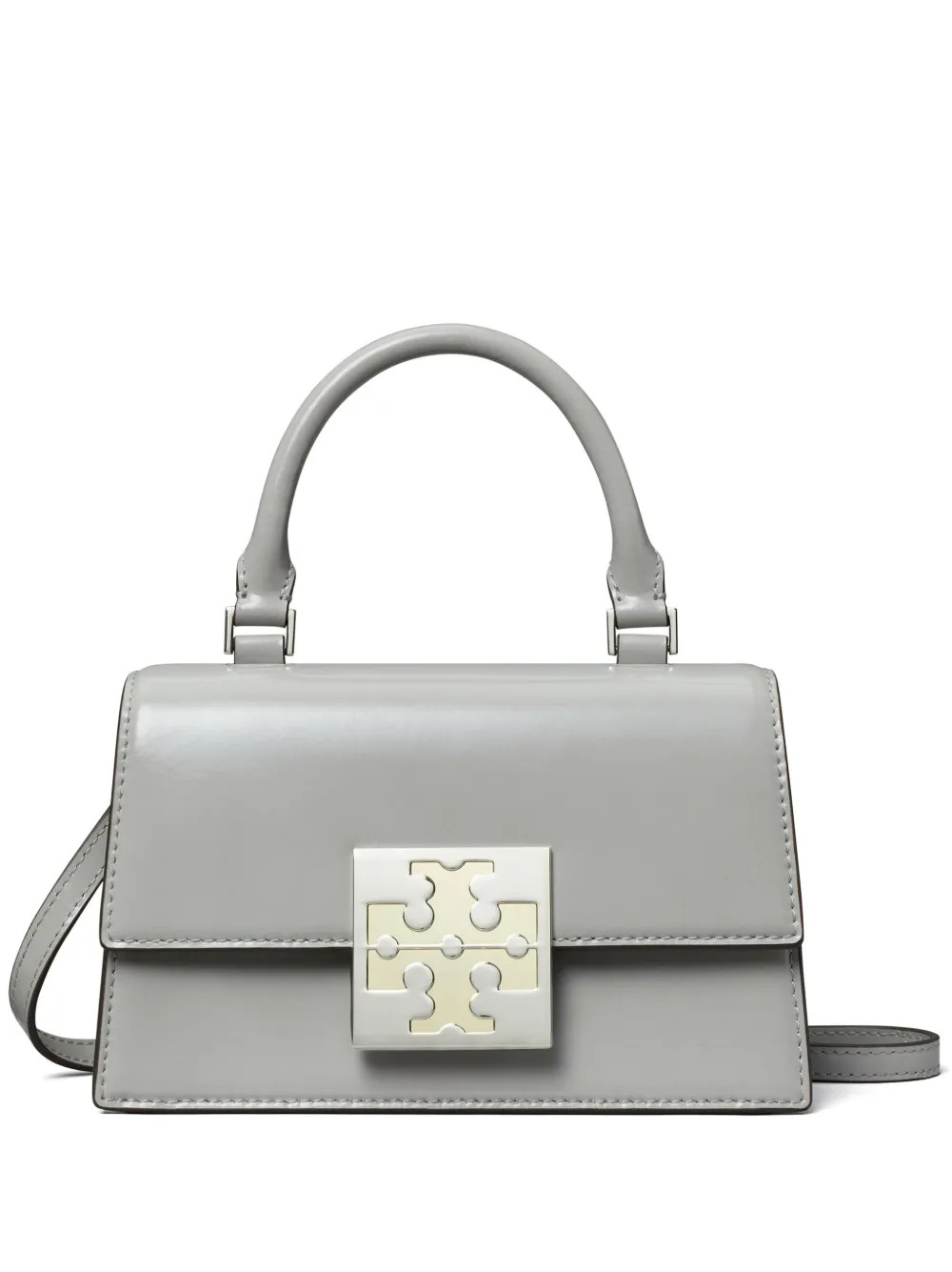 Tory Burch Bon Bon Spazzolato Leather Crosbody Bag - Farfetch | Farfetch Global