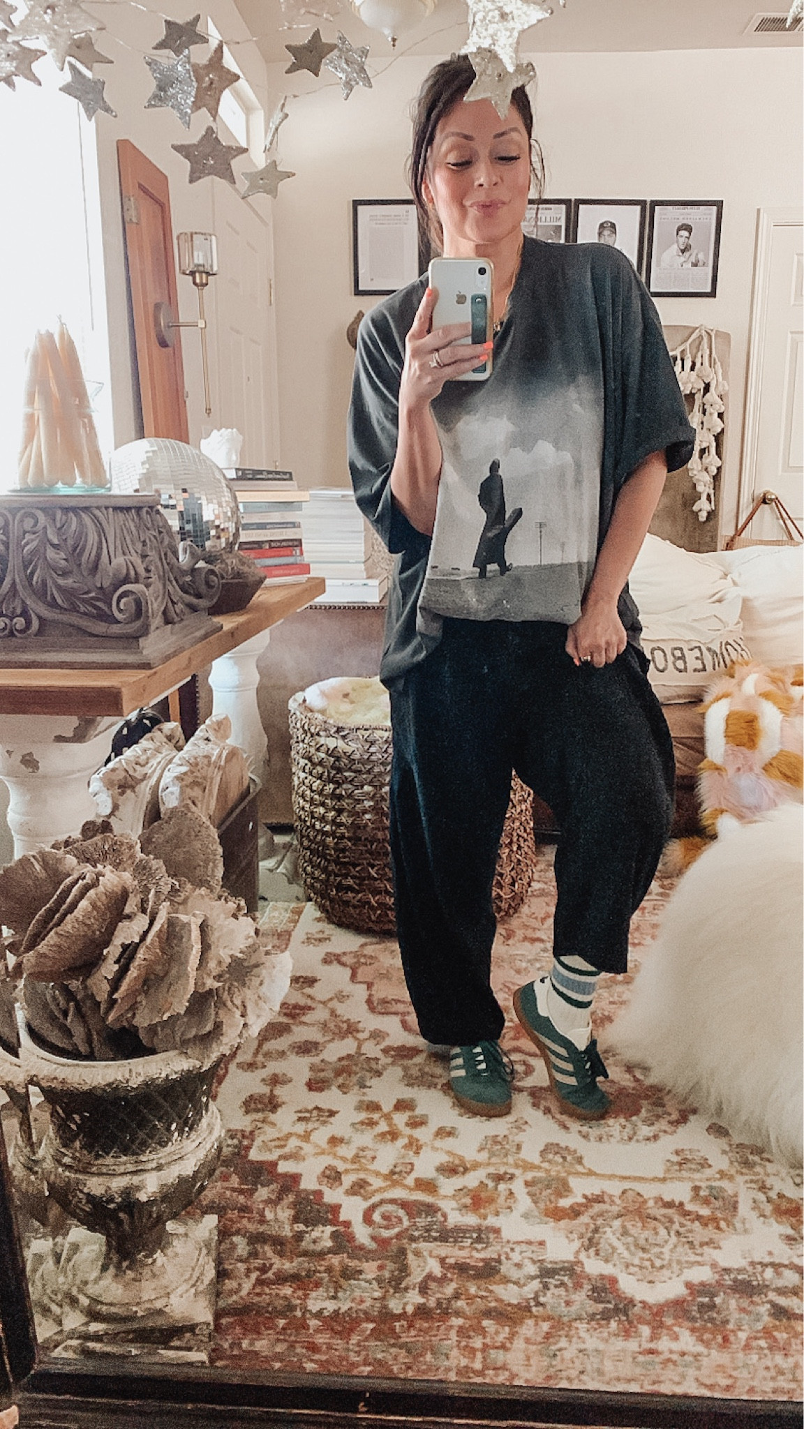 Wearing a small in the pants & shirt is one size 

Adidas size down 1 size 

Casual wear
Work wear
Comfortable clothing 

#LTKSaleAlert #LTKStyleTip #LTKOver40