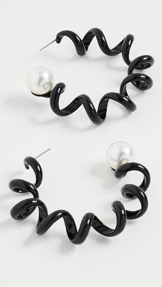 Corkscrew Hoop Earrings | Shopbop