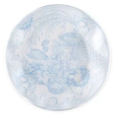 Q Squared Hampton Toile 5.5-Inch Round Bread & Butter Plate (Set of 4) in Blue/White | Bed Bath &... | Bed Bath & Beyond